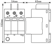 CSHBFL-M1000/***3P光伏发电直流电源防雷器（40KA
