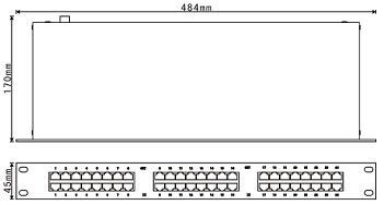 CSHBFL-SN/***机架式网络信号防雷器（100Mbps、10