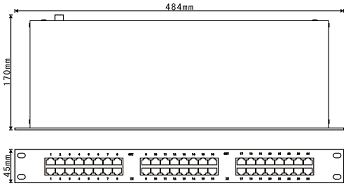 CSHBFL-SN/*** （100Mbps、1000Mbps、16口、24口、机架式）