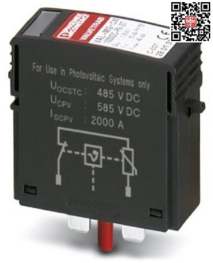 VAL-MS-CN 1000DC-PV-ST - 2801309 2类用于光伏系统直流侧Phoenix菲尼克斯防雷模块 http://www.cshbfl.com/