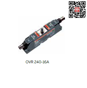 OVR 240-16A 用于连接电子设备的低电流(16A) 单相电源系统的ABB信号防雷器 http://www.cshbfl.com/