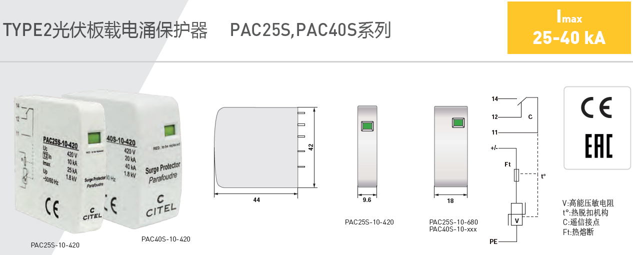 PAC40S-10-680