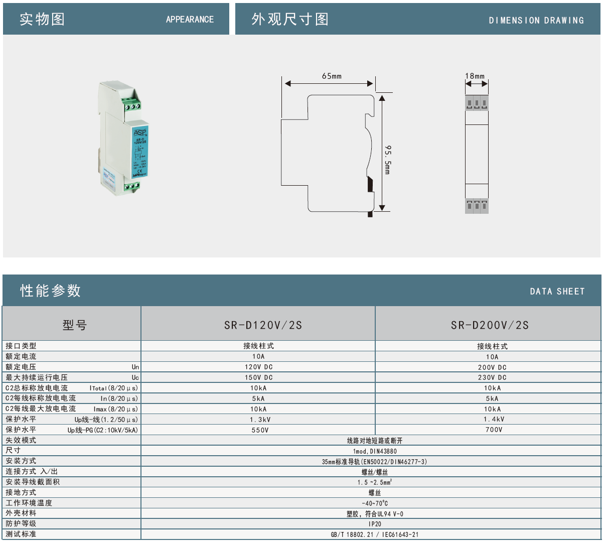 SR-D120V/2S雷迅广播信号防雷器：高效防护，守护