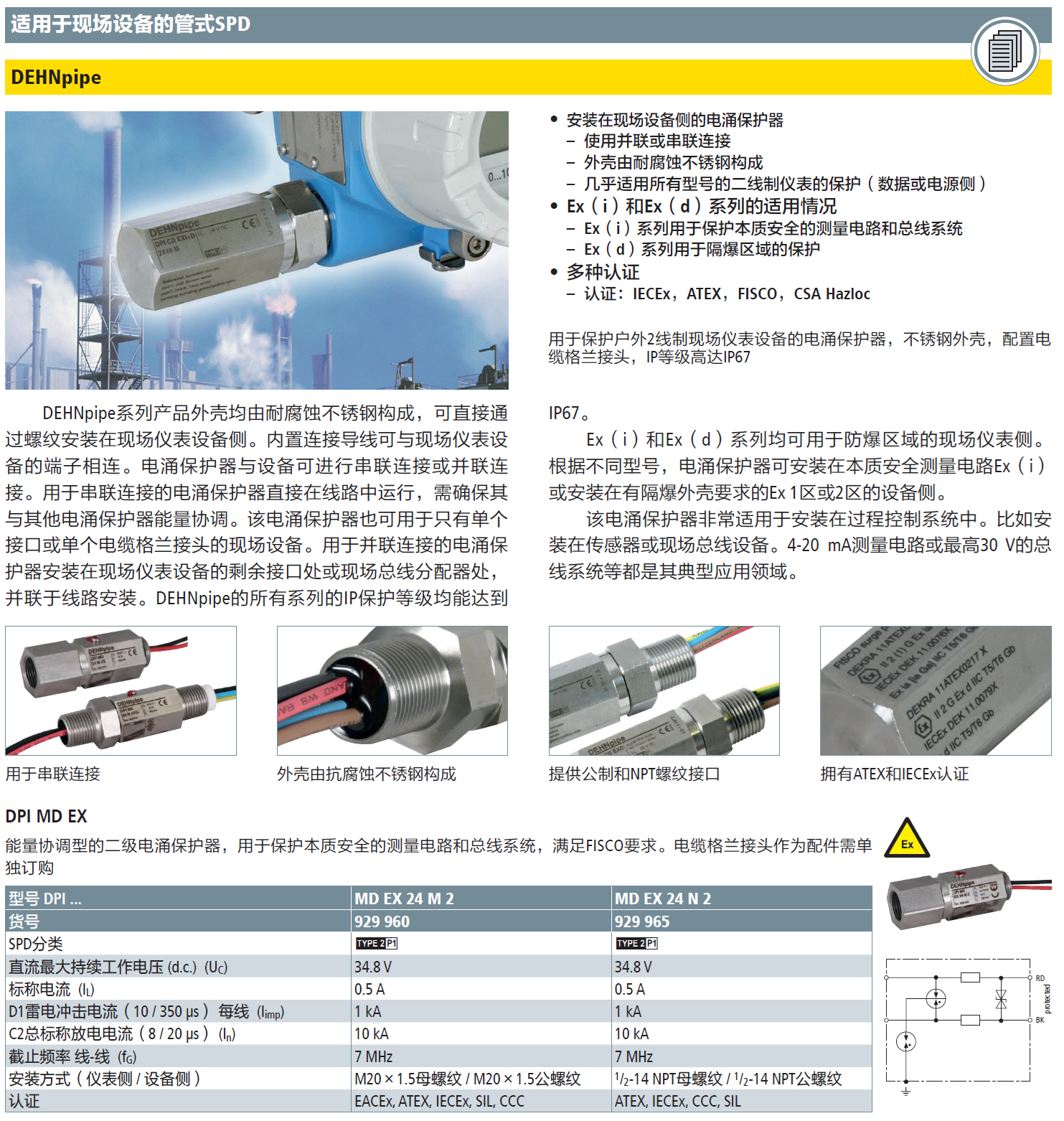 DPI MD EX 24 M 2(929 960)，DPI MD EX 24 N 2(929 965)