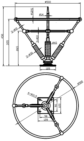 可控放电型避雷针 CSHBFL-ZKK/***（10KV以上...**